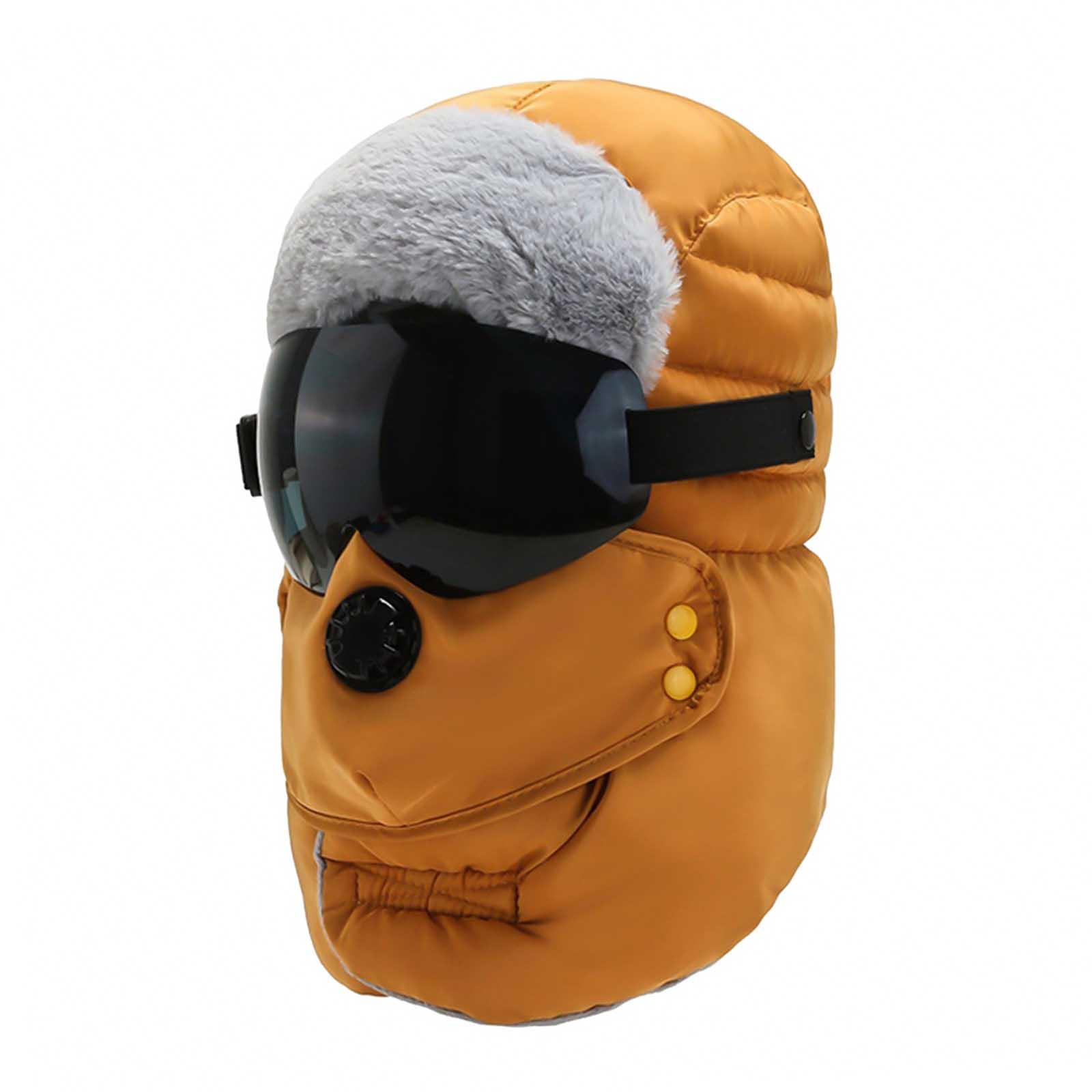 Balaclava Ski Mask Windproof Fleece - Cappelli invernali stile «trapper», maschera antivento,