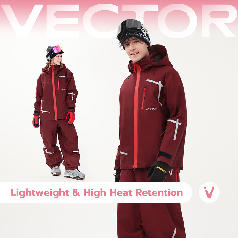 Ski Pants Waterproof Insulated Winter - Giacca da Sci per Donna VECTOR,