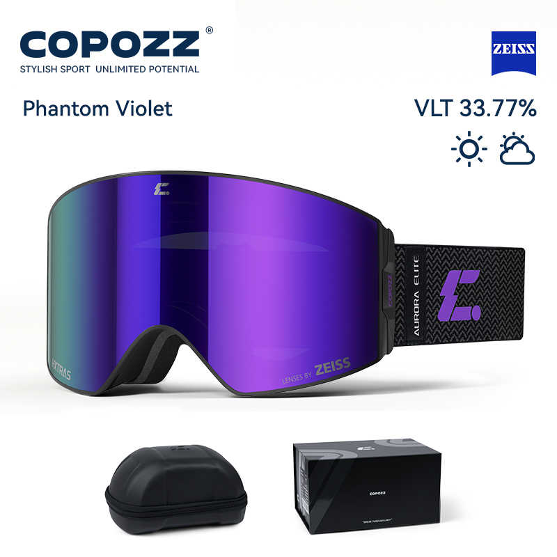 Ski Goggles Magnetic Quick Change Lens - COPOZZ 2026 Nuovi Occhiali da Sci