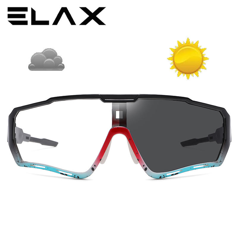 Ski Goggles Polarized Photochromic - ELAX nuovissimo stile occhiali da sole