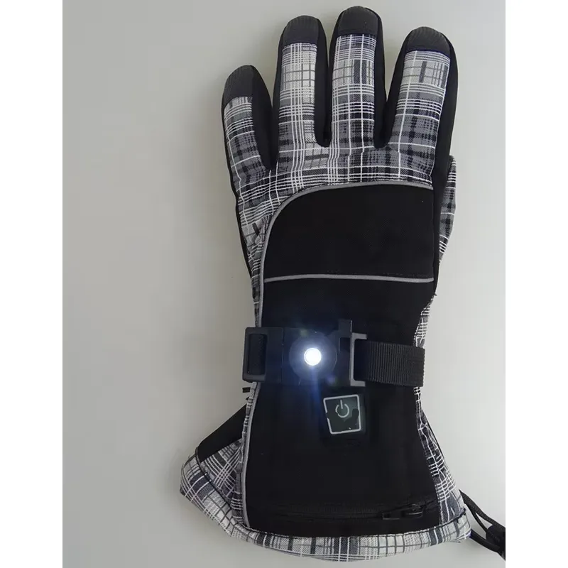 Heated Ski Gloves Battery Waterproof - Nuovo Design Guanti da Sci Invernali