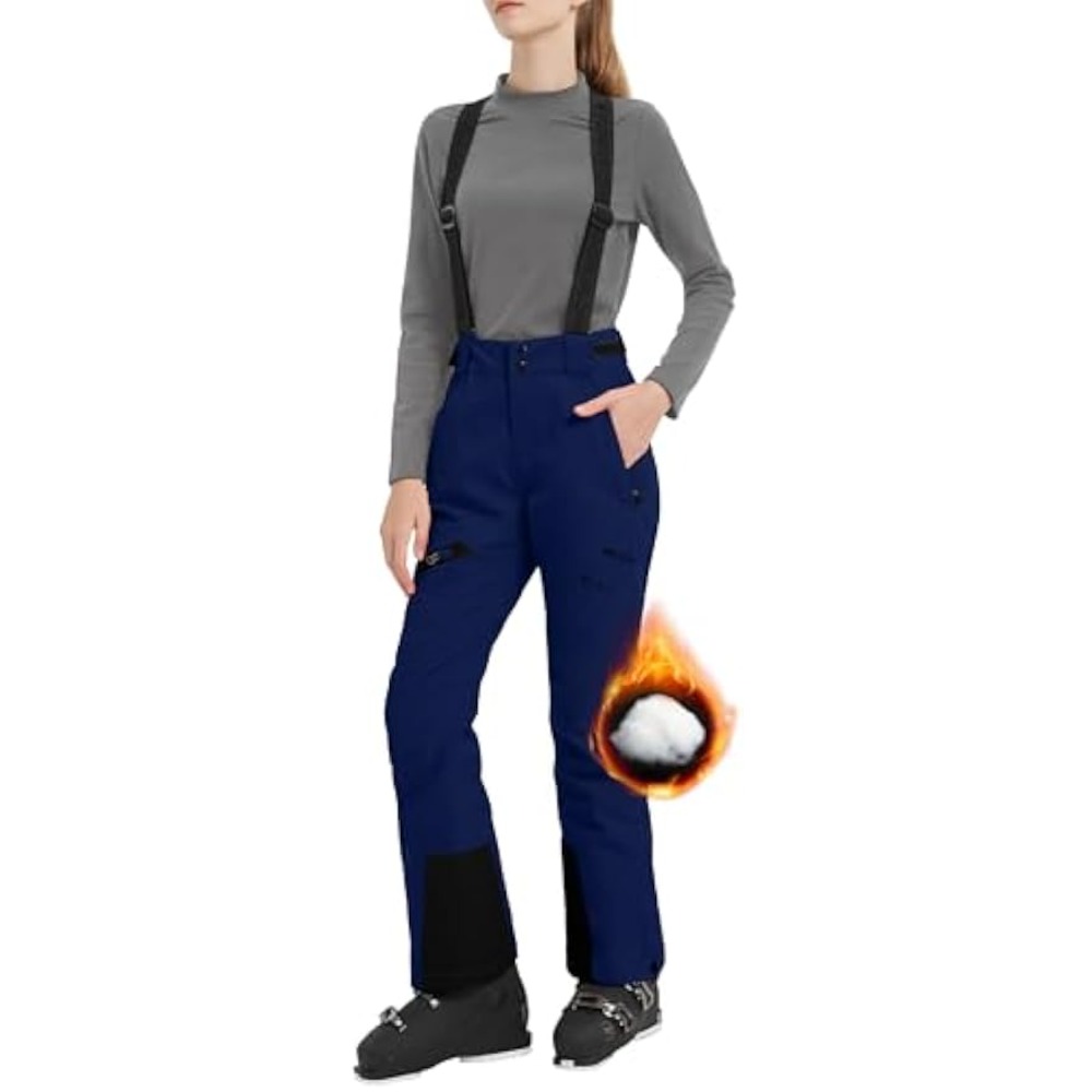 Ski Pants Waterproof Insulated Winter - Pantaloni da Neve Impermeabili da Donna