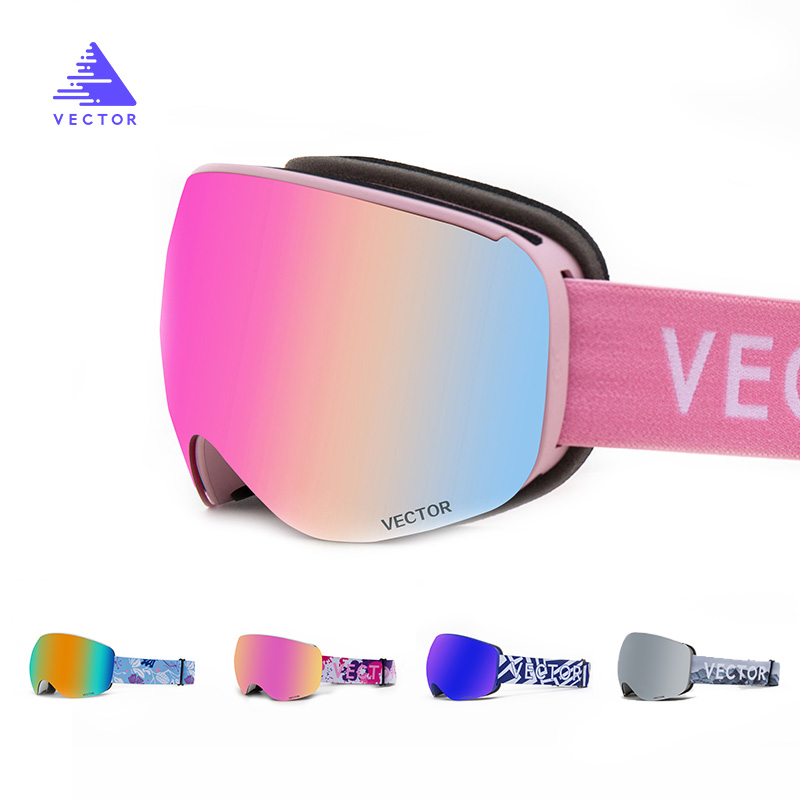 Ski Goggles Magnetic Quick Change Lens - VECTOR Occhiali da sci magnetici con