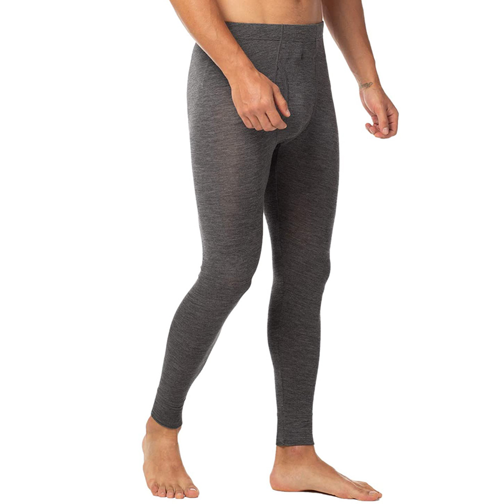 Merino Wool Base Layer Thermal Underwear - Pantaloni termici da uomo in 100%