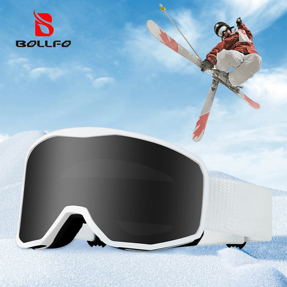Snowboard Goggles Otg Over Glasses - BOLLFO Occhiali da sci OTG Sopra