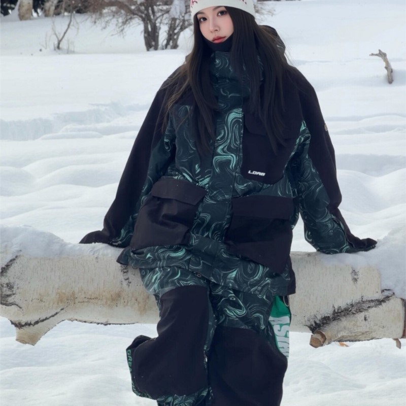 Ski Pants Waterproof Insulated Winter - Tuta da Sci Impermeabile da Donna