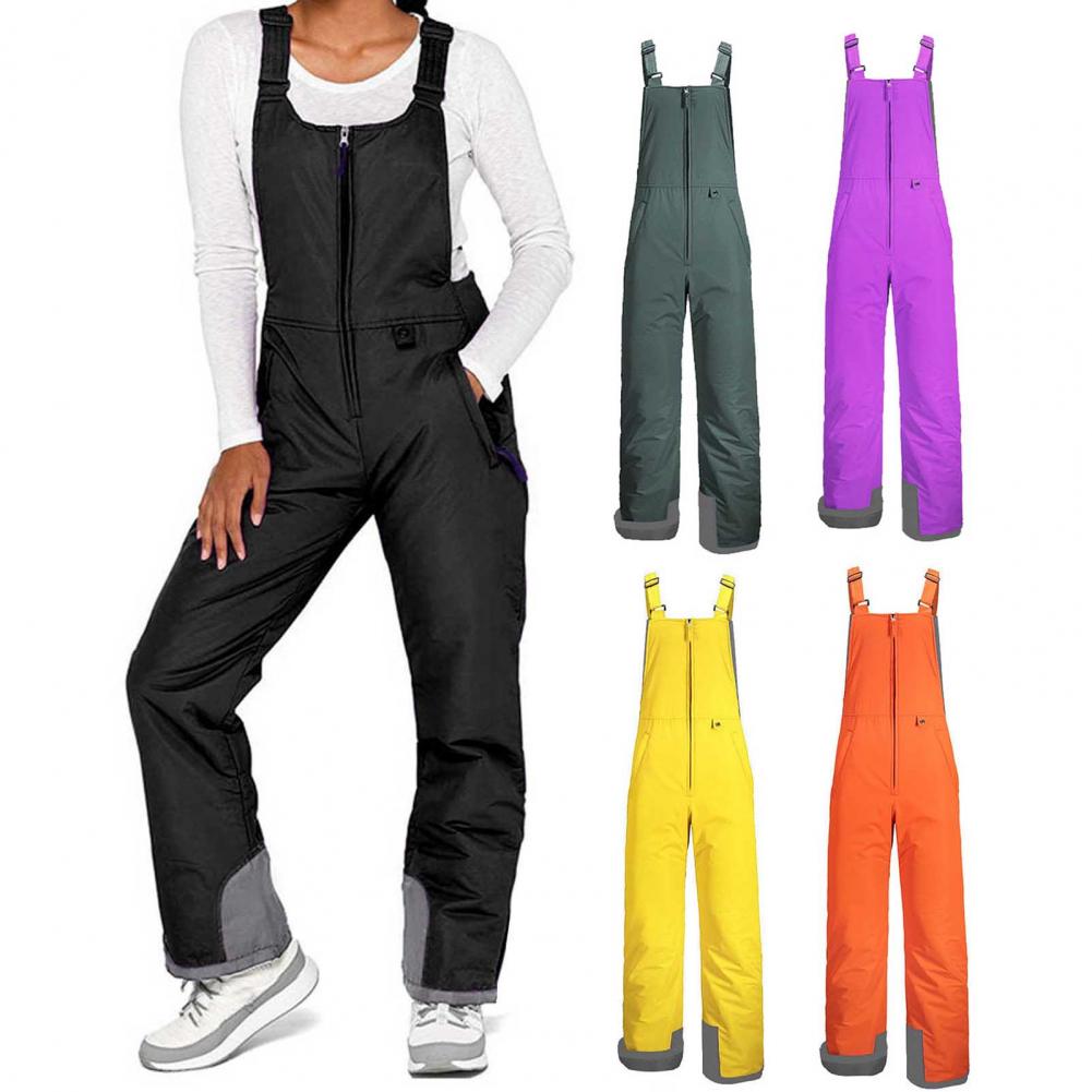Ski Pants Waterproof Insulated Winter - Pantaloni da sci isolati Salopette da