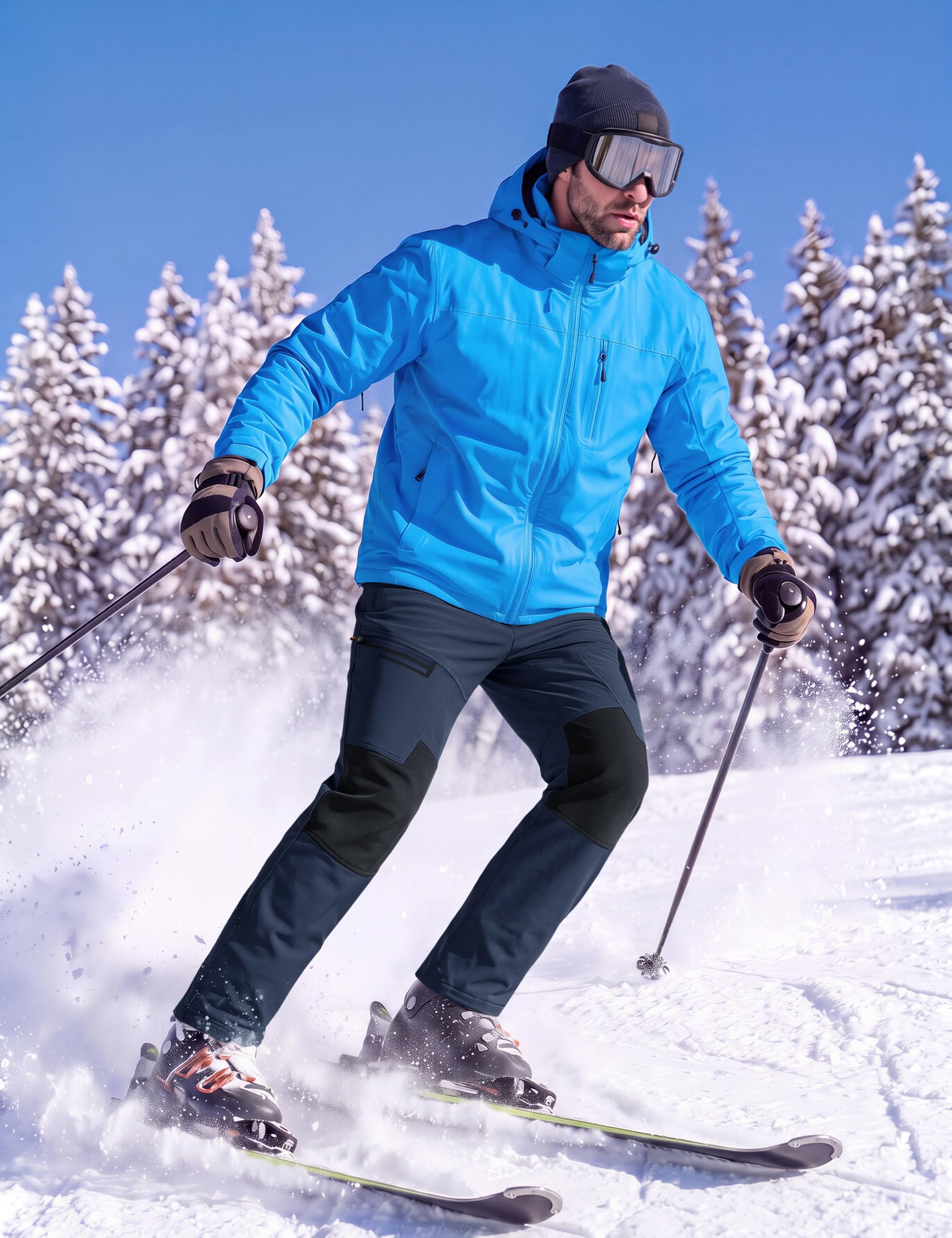 Pantaloni da sci impermeabili  - Ski Pants Waterproof Insulated Winter recensione e prezzo