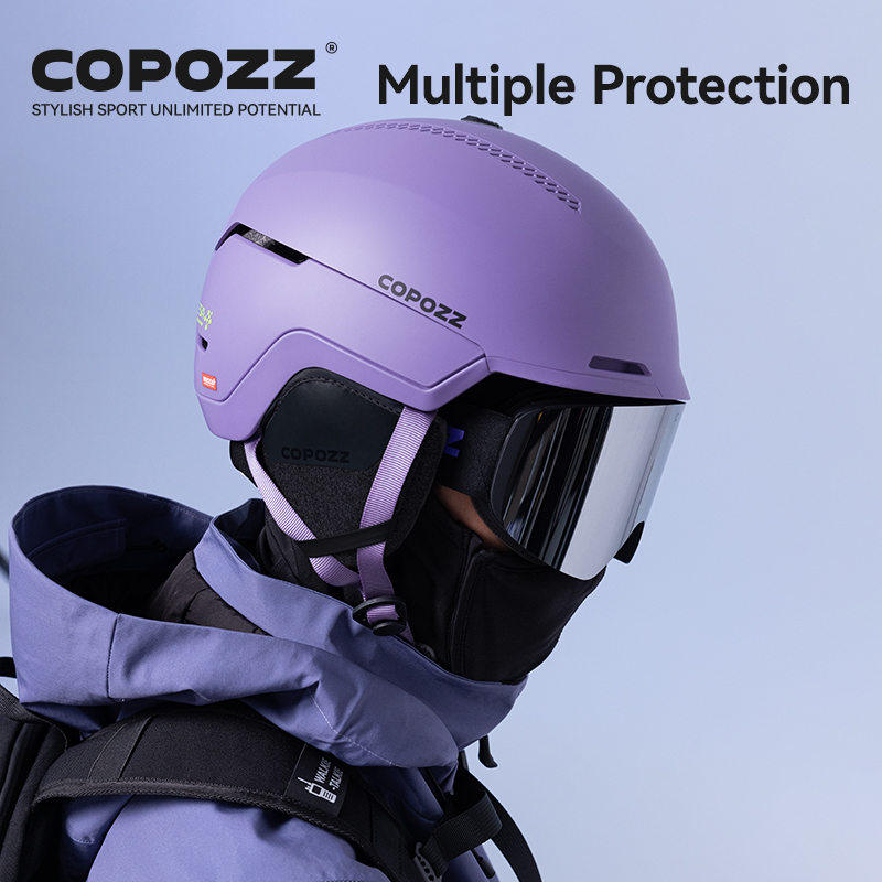COPOZZ Casco da sci invernale  - Ski Helmet With Integrated Visor recensione e prezzo