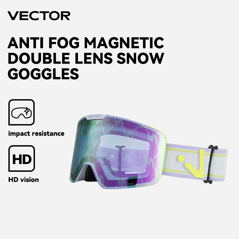 VECTOR Occhiali da sci magneti - Ski Goggles Magnetic Quick Change Lens recensione e prezzo