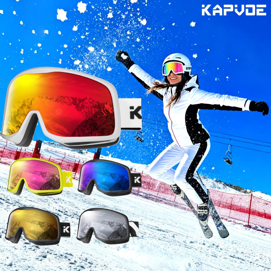 Occhiali da Sci Kapvoe Antiapp - Snowboard Goggles Otg Over Glasses recensione e prezzo