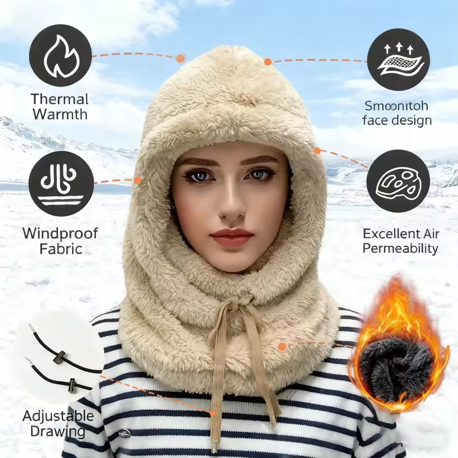 Passamontagna Termico Antivent - Balaclava Ski Mask Windproof Fleece recensione e prezzo