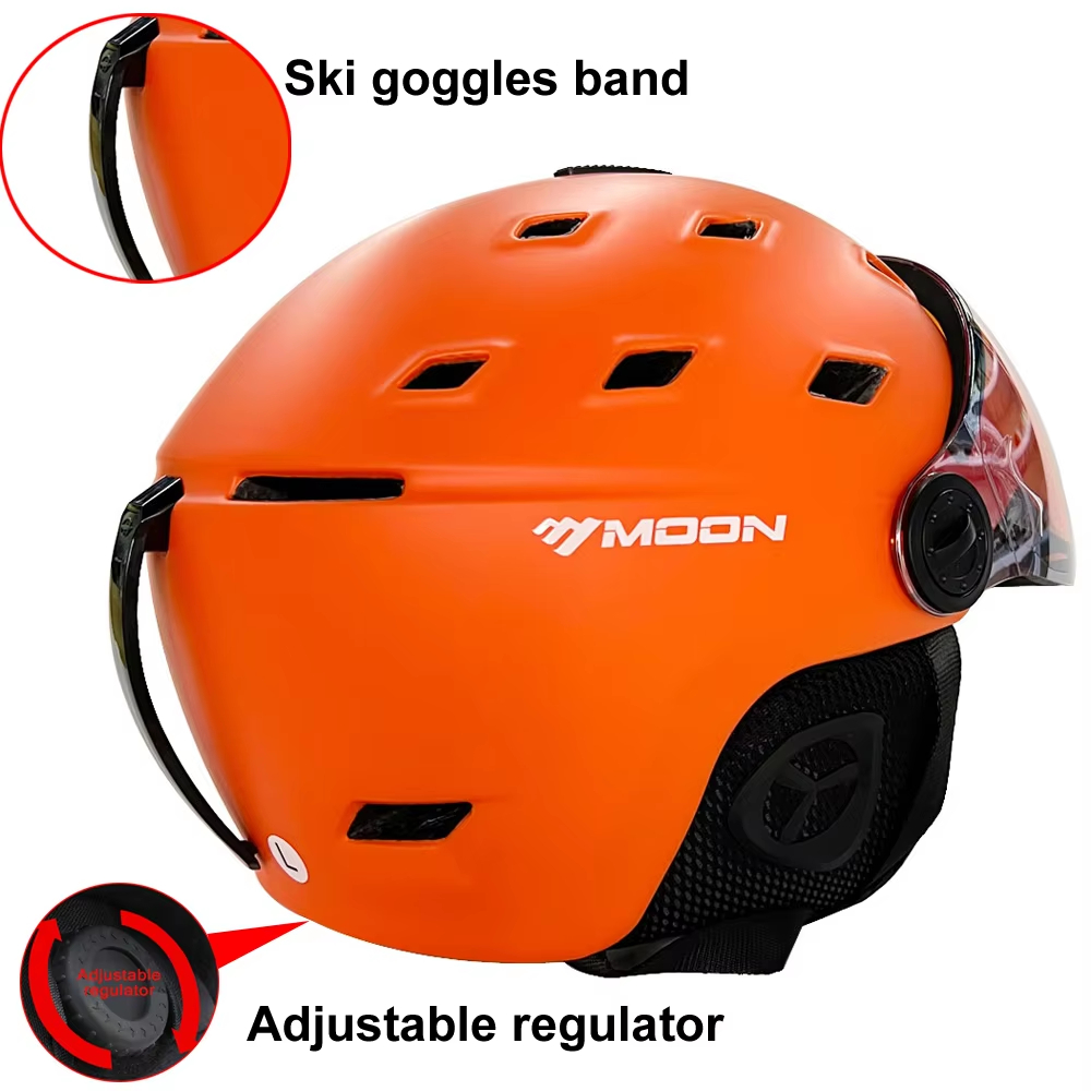 MOON MS100 2026 Nuovo Modello  - Ski Helmet With Integrated Visor recensione e prezzo