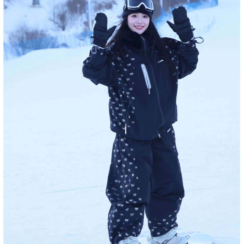Set di giacche e pantaloni da  - Ski Pants Waterproof Insulated Winter recensione e prezzo