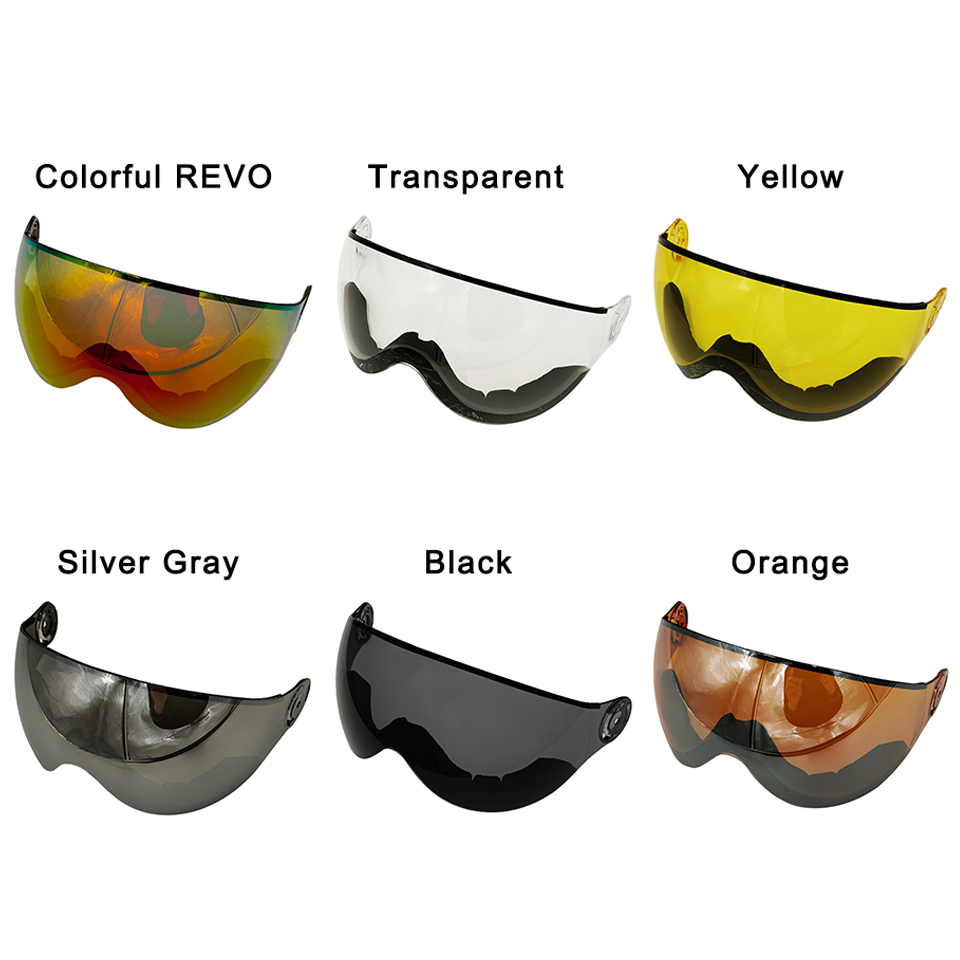 LOCLE Upgrade Casco da sci con - Ski Helmet With Integrated Visor recensione e prezzo