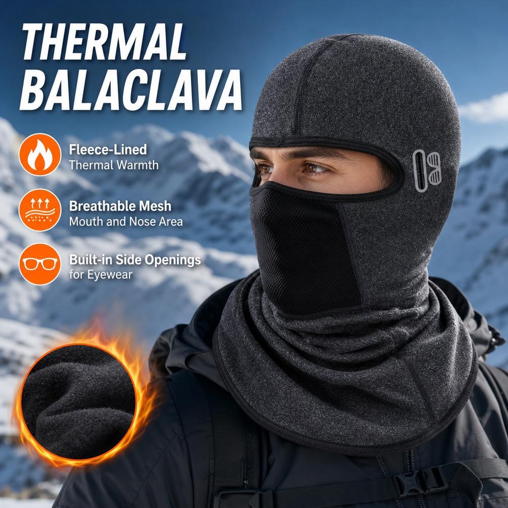 Passamontagna termico antivent - Balaclava Ski Mask Windproof Fleece recensione e prezzo