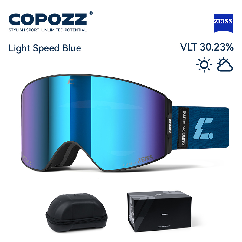 COPOZZ 2026 Nuovi Occhiali da  - Ski Goggles Magnetic Quick Change Lens recensione e prezzo