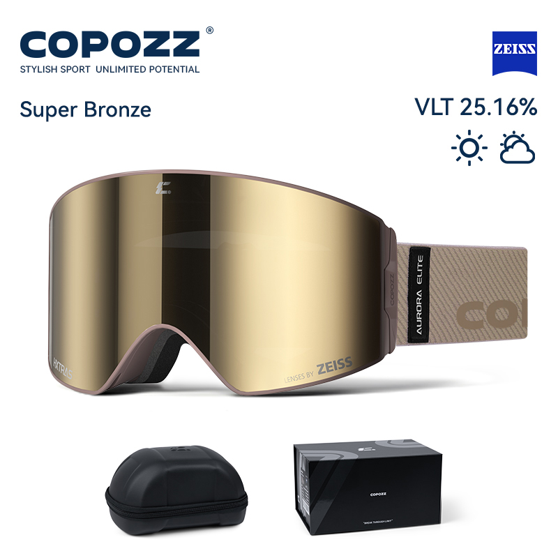 COPOZZ 2026 Nuovi Occhiali da  - Ski Goggles Magnetic Quick Change Lens recensione e prezzo