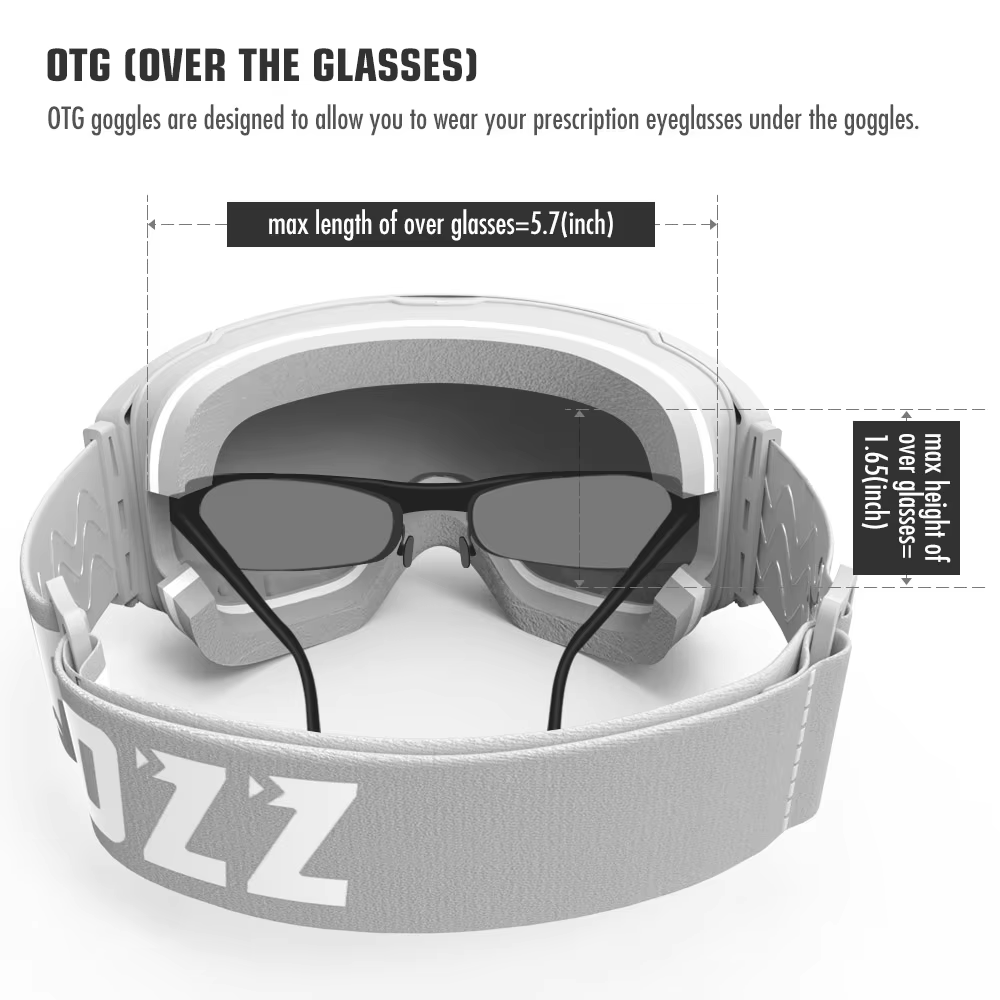 COPOZZ Occhiali da sci magneti - Ski Goggles Magnetic Quick Change Lens recensione e prezzo