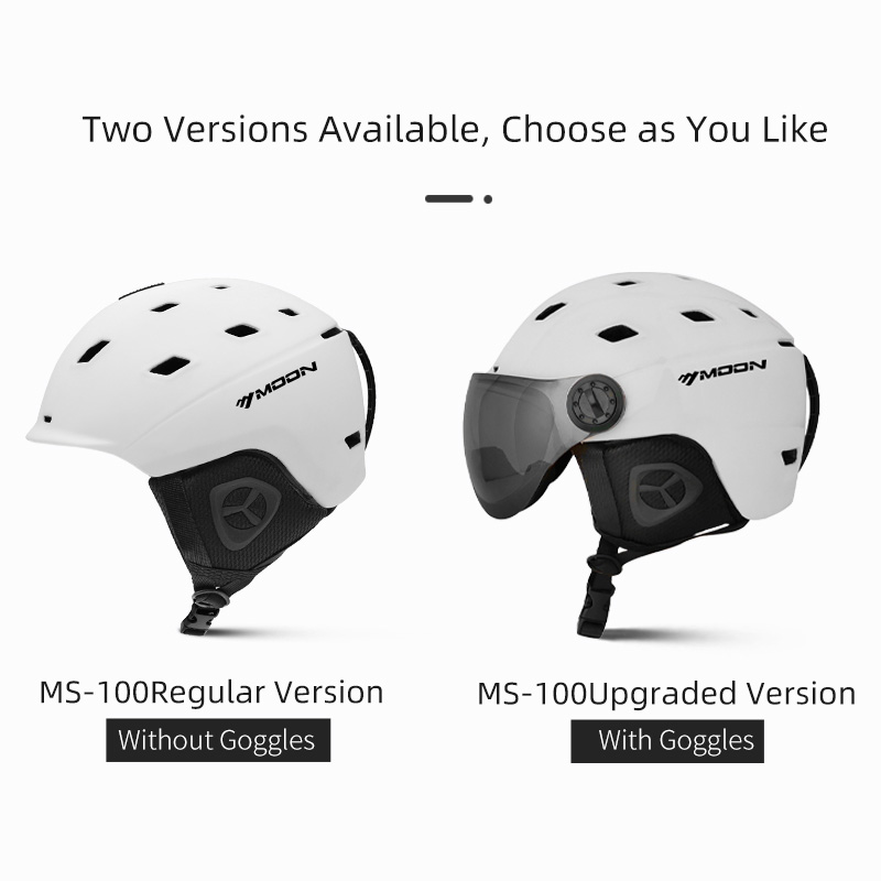 MOON Visiera da neve integrata - Ski Helmet With Integrated Visor recensione e prezzo