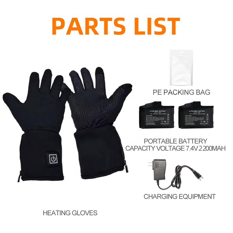 Guanti da Sci Riscaldati Elett - Heated Ski Gloves Battery Waterproof recensione e prezzo