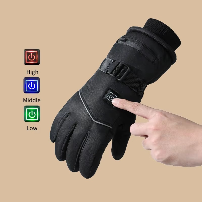 Guanti da Sci Elettrici Riscal - Heated Ski Gloves Battery Waterproof recensione e prezzo