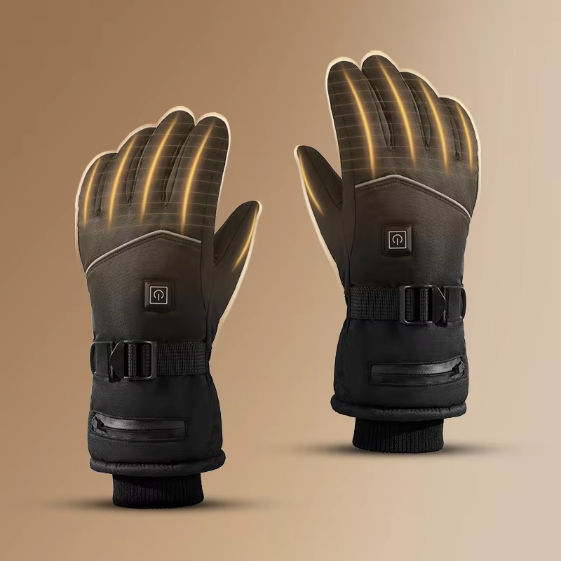 Guanti da Sci Elettrici Riscal - Heated Ski Gloves Battery Waterproof recensione e prezzo