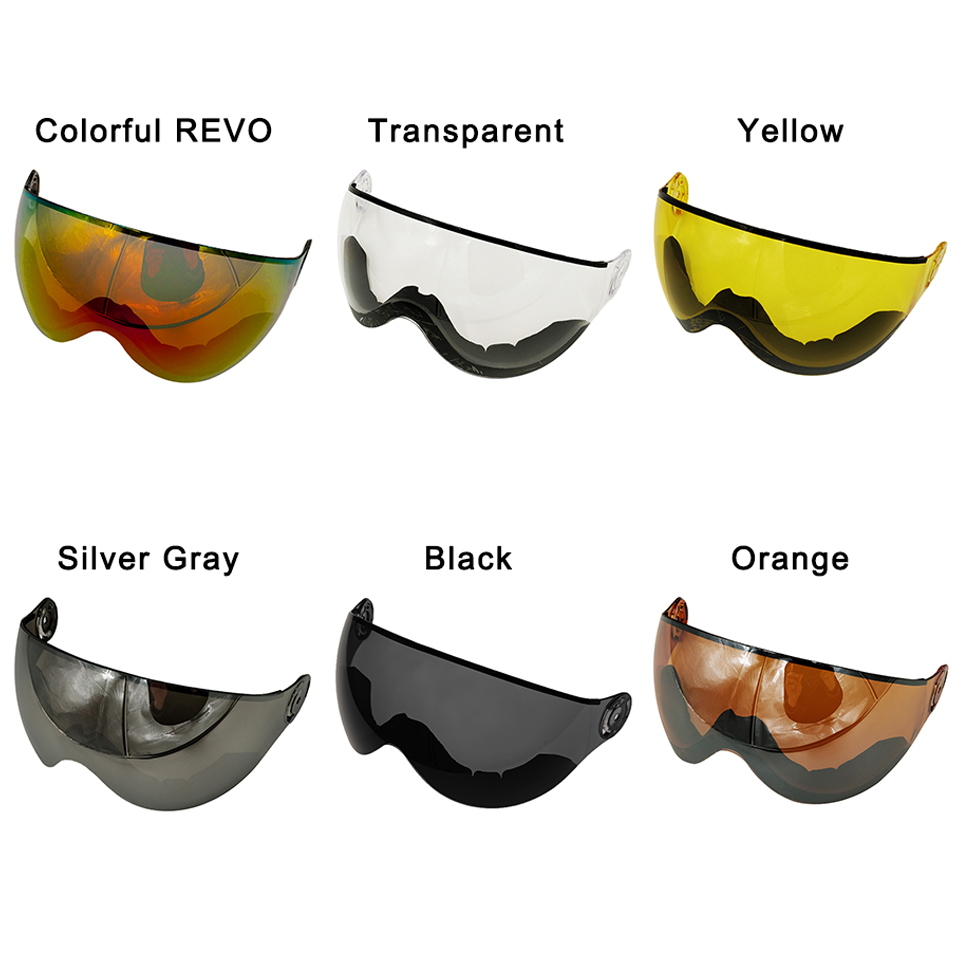 LOCLE MOON MS95 MS99 Visiera p - Ski Helmet With Integrated Visor recensione e prezzo