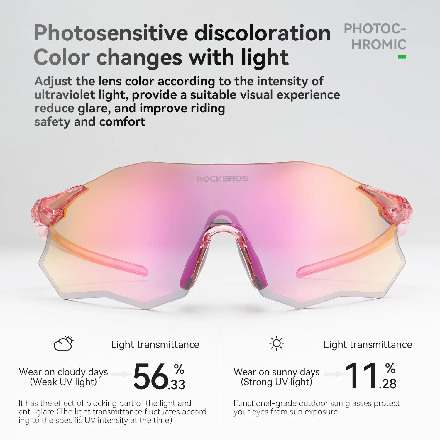 Occhiali da Ciclismo ROCKBROS  - Ski Goggles Polarized Photochromic recensione e prezzo