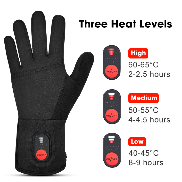 Guanti da sci riscaldati elett - Heated Ski Gloves Battery Waterproof recensione e prezzo