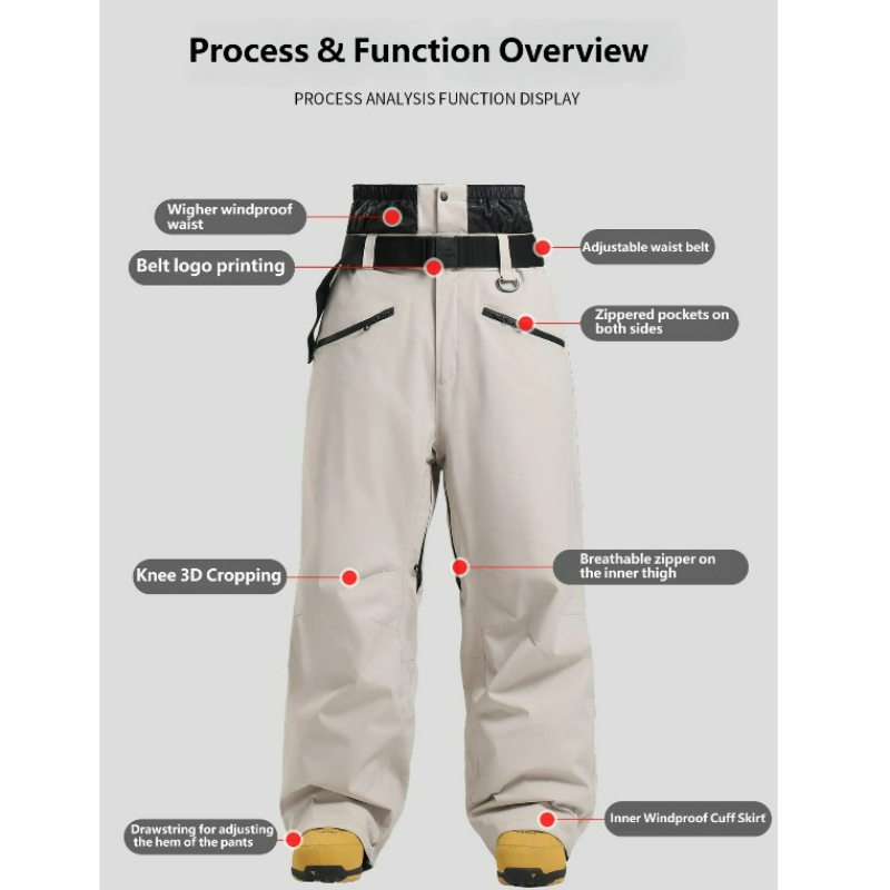 Nuovi Pantaloni da Sci Termici - Ski Pants Waterproof Insulated Winter recensione e prezzo