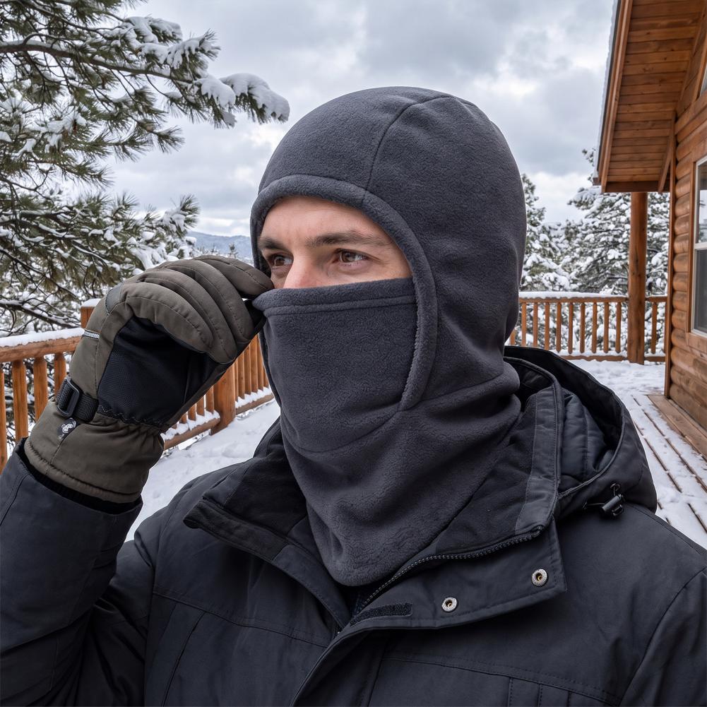 Maschera da ciclismo antivento - Balaclava Ski Mask Windproof Fleece recensione e prezzo