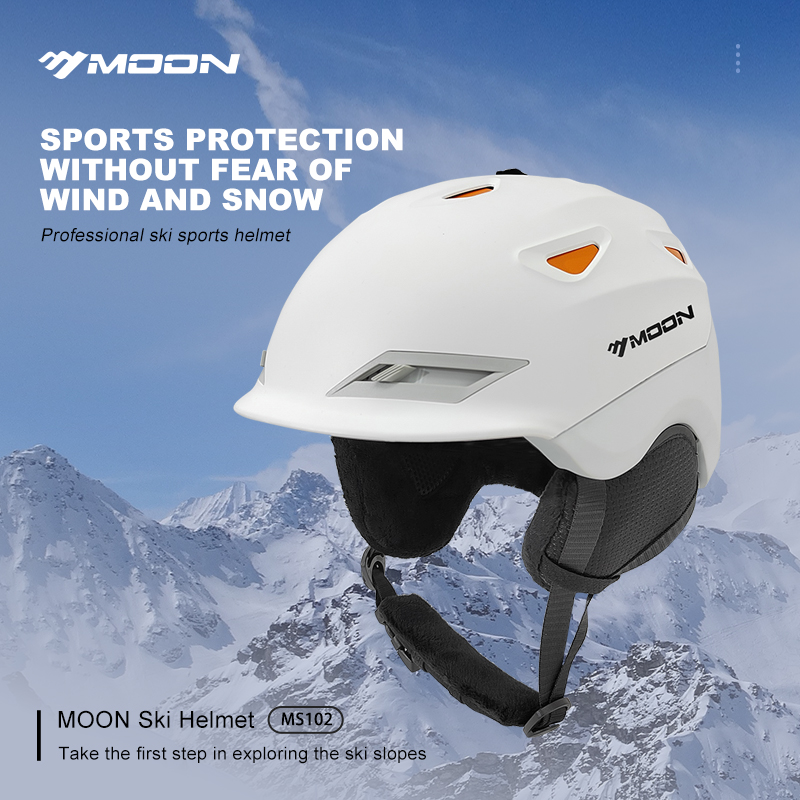 MOON-Casco da sci per adulti e - Ski Helmet With Integrated Visor recensione e prezzo