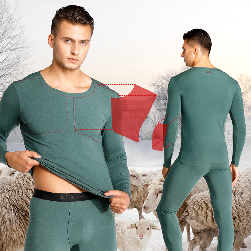52025 Intimo termico caldo pre - Merino Wool Base Layer Thermal Underwear recensione e prezzo