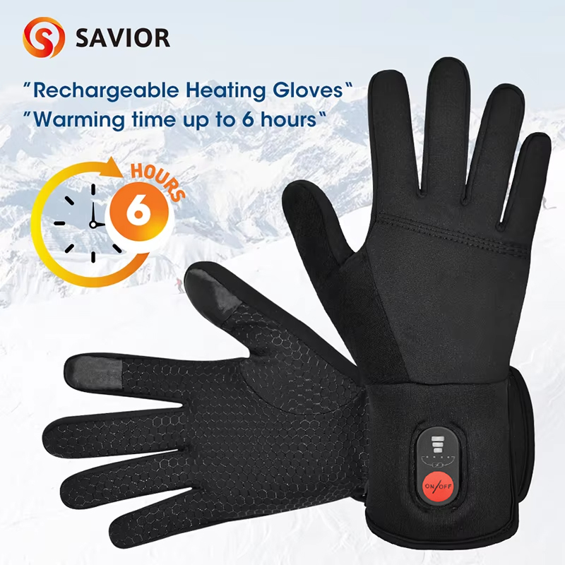 Guanti Riscaldati Elettrici Pe - Heated Ski Gloves Battery Waterproof recensione e prezzo