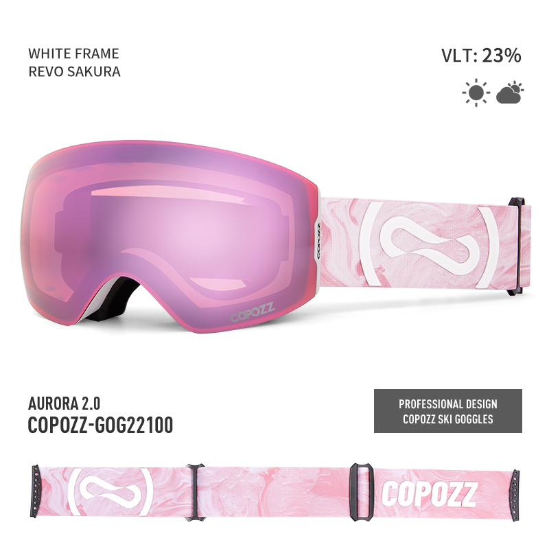 Occhiali da sci professionali  - Ski Goggles Magnetic Quick Change Lens recensione e prezzo