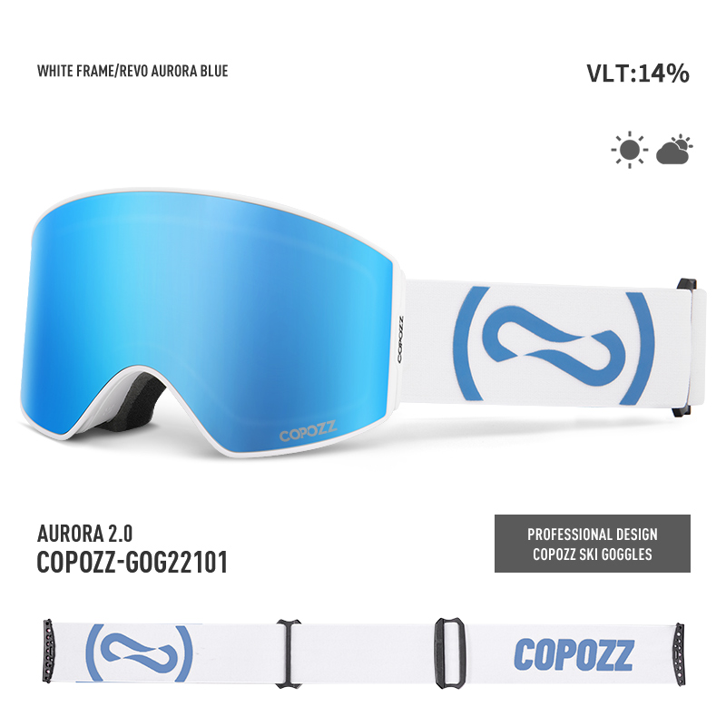 COPOZZ Nuovi Occhiali da sci m - Ski Goggles Magnetic Quick Change Lens recensione e prezzo