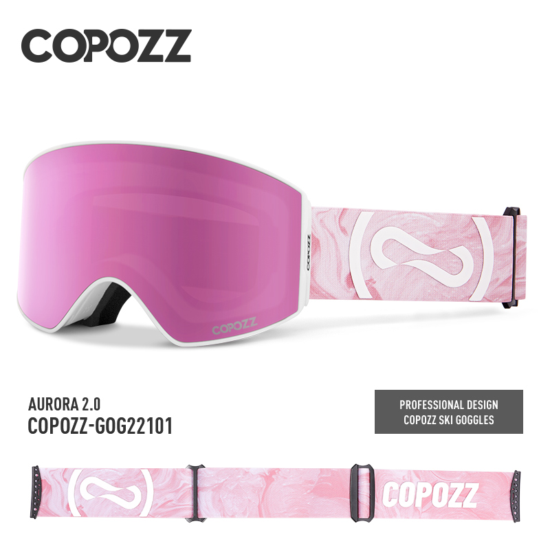 COPOZZ Nuovi Occhiali da sci m - Ski Goggles Magnetic Quick Change Lens recensione e prezzo