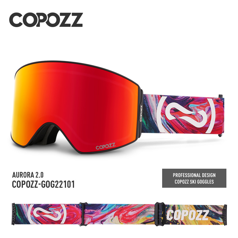 COPOZZ Nuovi Occhiali da sci m - Ski Goggles Magnetic Quick Change Lens recensione e prezzo