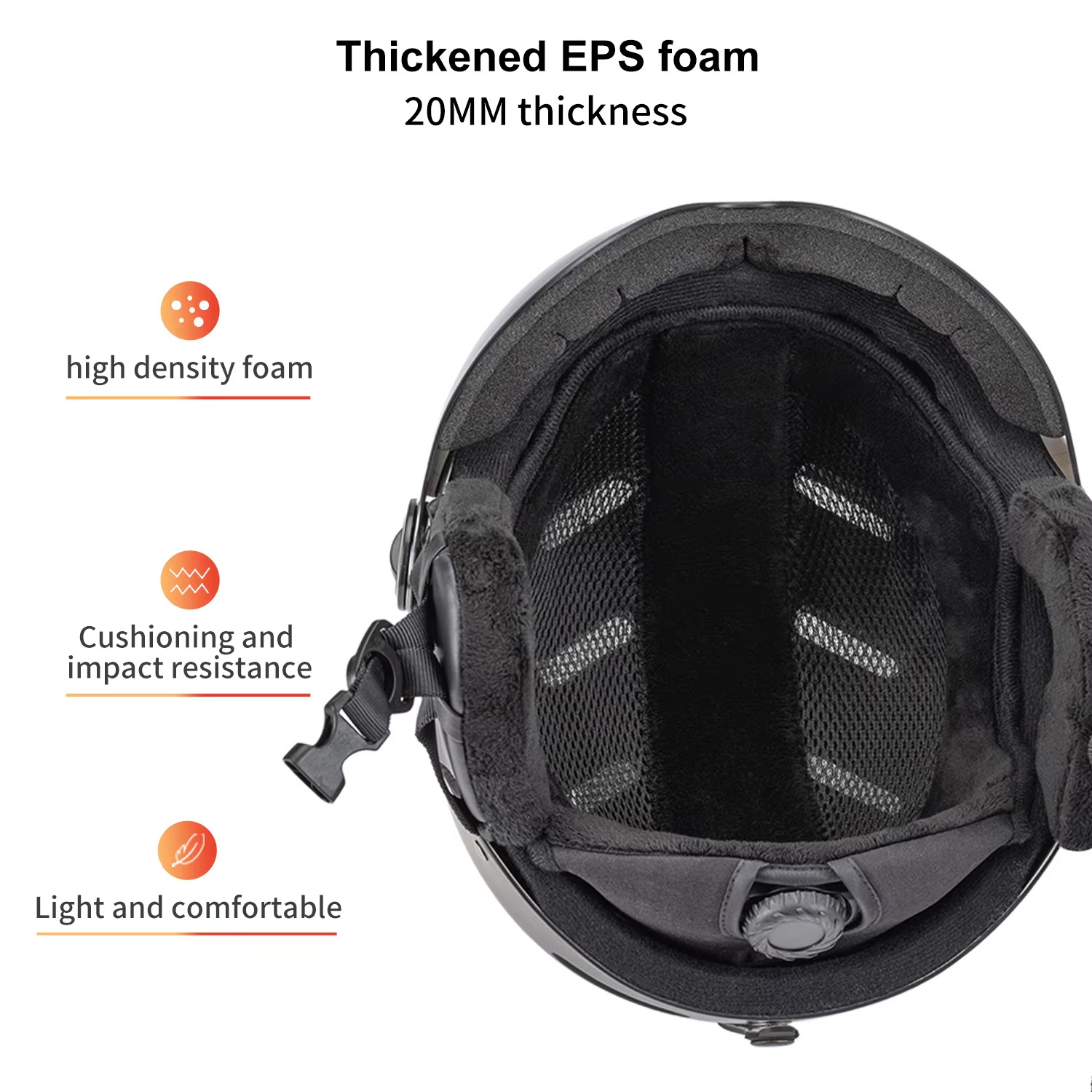 Casco da sci SEEKER con protez - Ski Helmet With Integrated Visor recensione e prezzo