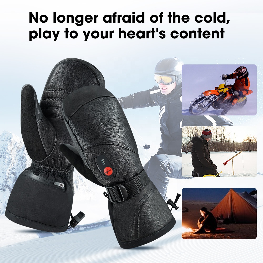 Guanti da Sci Riscaldati Elett - Heated Ski Gloves Battery Waterproof recensione e prezzo
