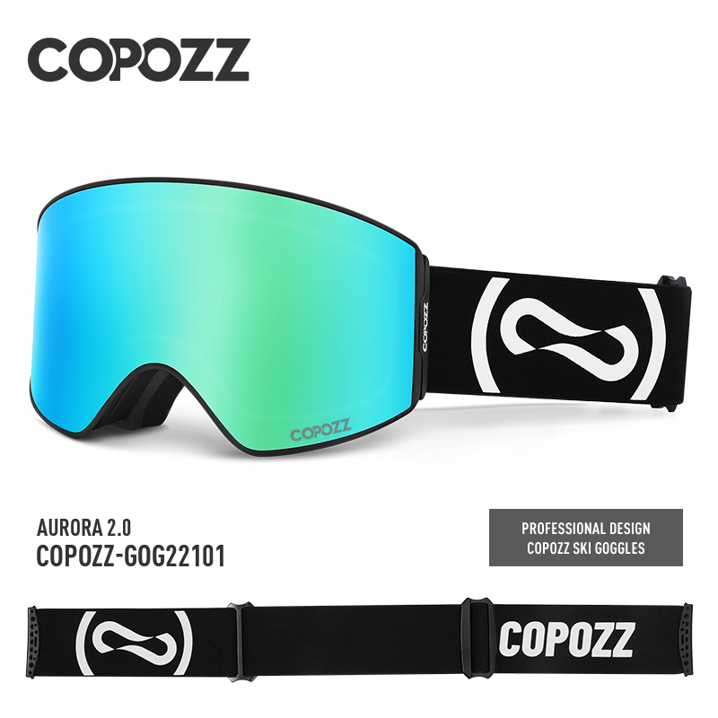 COPOZZ Occhiali da sci profess - Ski Goggles Magnetic Quick Change Lens recensione e prezzo