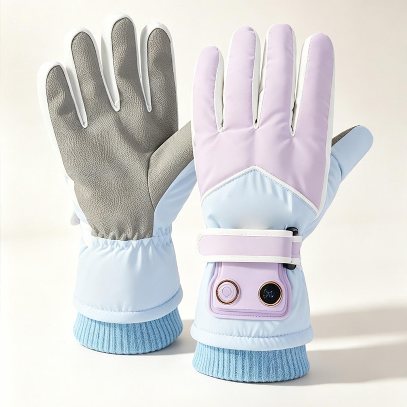Guanti riscaldati con 3 livell - Heated Ski Gloves Battery Waterproof recensione e prezzo