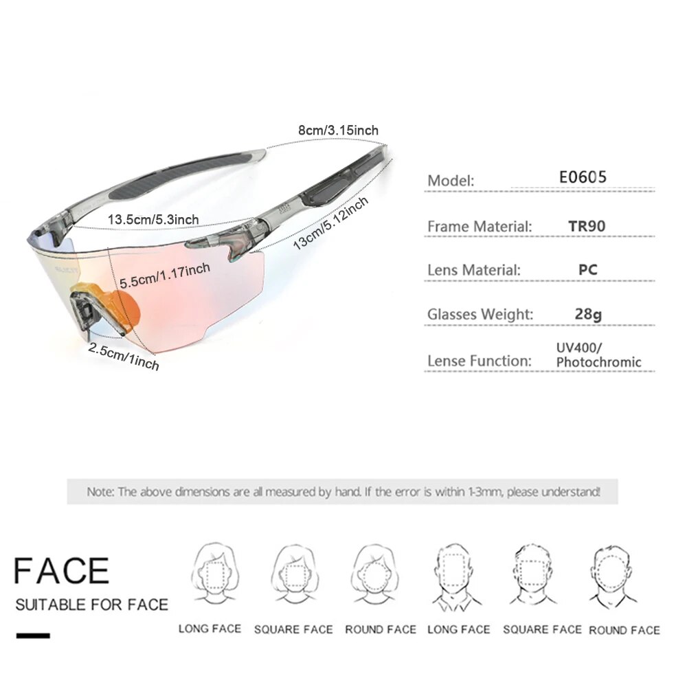 ELICIT Nuovi occhiali da cicli - Ski Goggles Polarized Photochromic recensione e prezzo