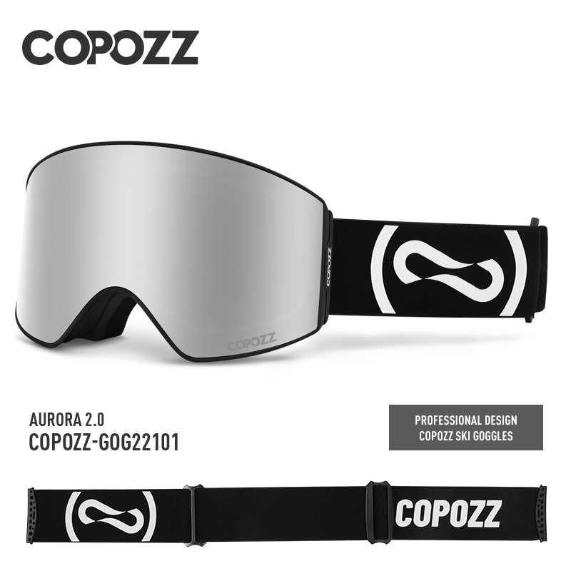 COPOZZ Occhiali da sci magneti - Ski Goggles Magnetic Quick Change Lens recensione e prezzo