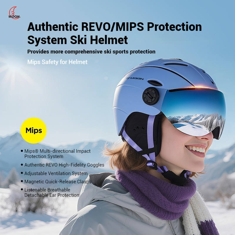 Casco da sci MOON MIPS con occ - Ski Helmet With Integrated Visor recensione e prezzo