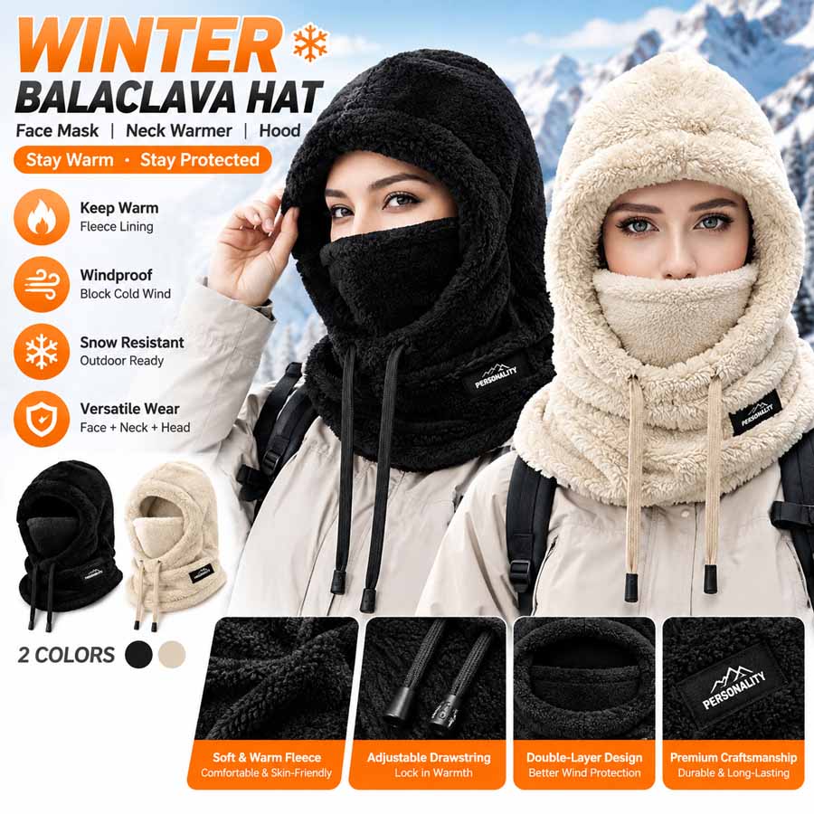 Passamontagna invernale per sc - Balaclava Ski Mask Windproof Fleece recensione e prezzo