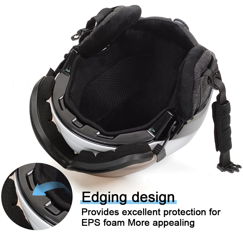 Casco da Sci All'ingrosso a Do - Ski Helmet With Integrated Visor recensione e prezzo
