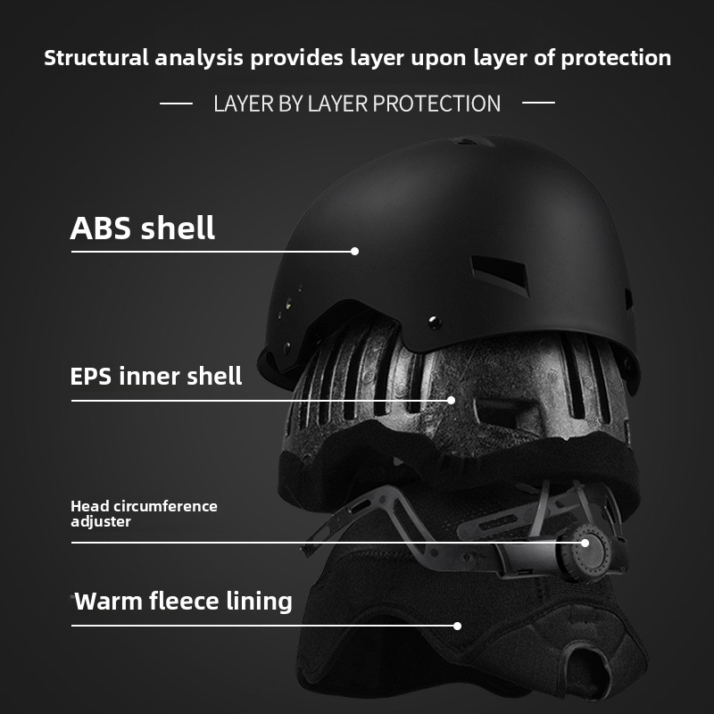 Nuovo Casco da Sci Leggero Tut - Ski Helmet With Integrated Visor recensione e prezzo