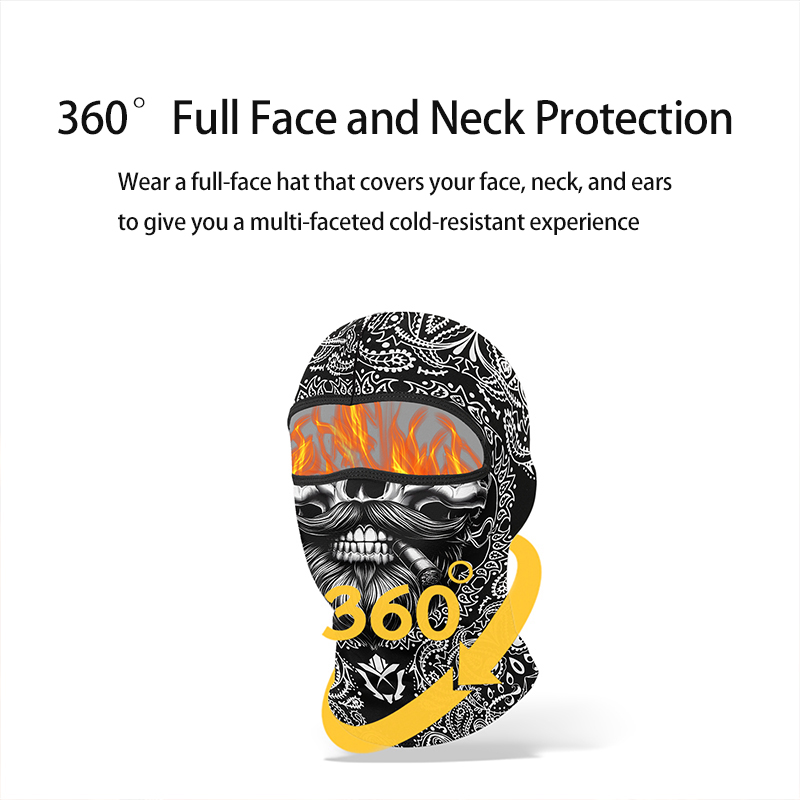 Passamontagna da moto invernal - Balaclava Ski Mask Windproof Fleece recensione e prezzo